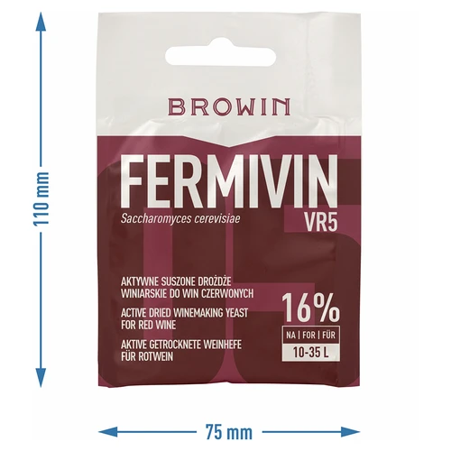 Veinipärm Fermivin VR5, 7 g - 3