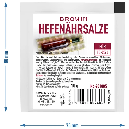 Veinipärmi toitaine 10g - 2