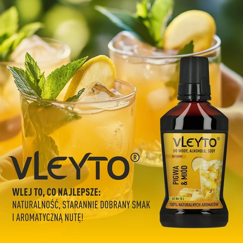 VLEYTO Küdoonia & Mesi – maitseessents looduslike aroomidega, 250 ml - 6