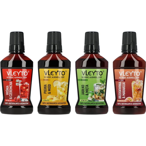 VLEYTO Münt & Õun – maitseessents looduslike aroomidega, 250 ml - 10