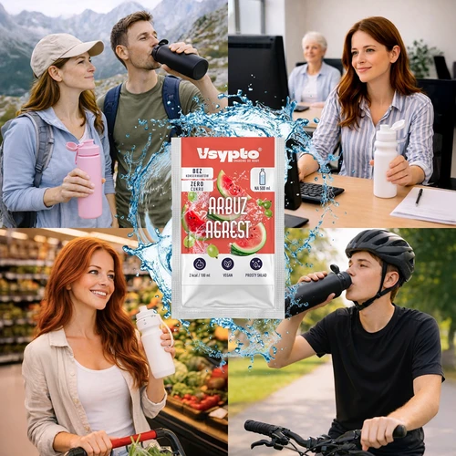 VSYPTO arbuusi-karusmarja maitsega, 3 g - 8