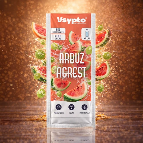 VSYPTO arbuusi-karusmarja maitsega, 9 g - 5