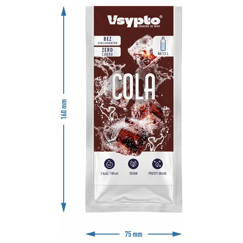 VSYPTO cola-maitseline maitsepulber veele, 9 g - 4