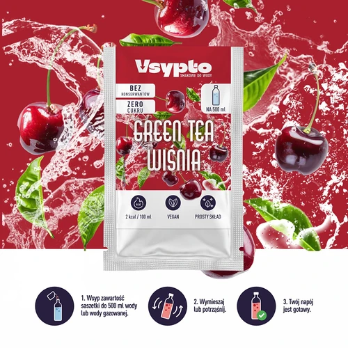 VSYPTO Green Tea Kirss, 3 g - 6
