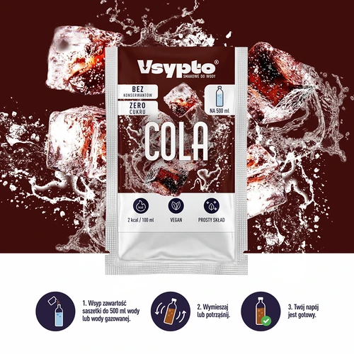 VSYPTO koola maitsega – maitsepulber veele, 3 g - 6