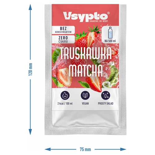 VSYPTO maasikas-matcha, 3 g - 4