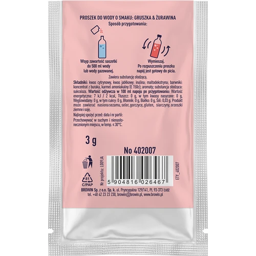 VSYPTO, maitse: Pirn-Jõhvikas, 3 g - 3