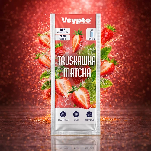 VSYPTO maitsega Maasika-matcha, 9 g - 5