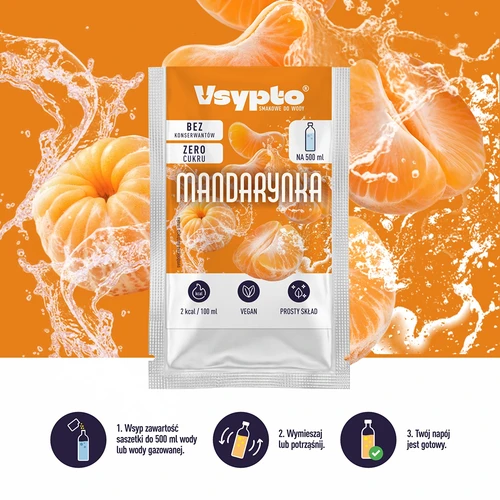 VSYPTO mandariini maitsega, 3 g - 6