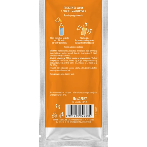 VSYPTO mandariinimaitsega, 9 g - 3