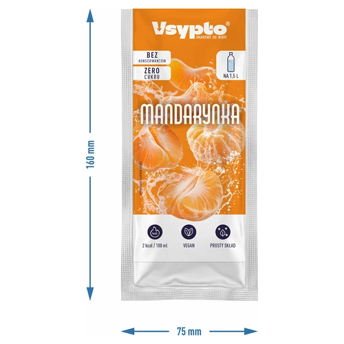 VSYPTO mandariinimaitsega, 9 g - 4