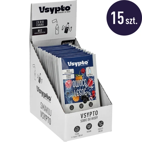 VSYPTO metsamarjade maitsega, 3 g - 10