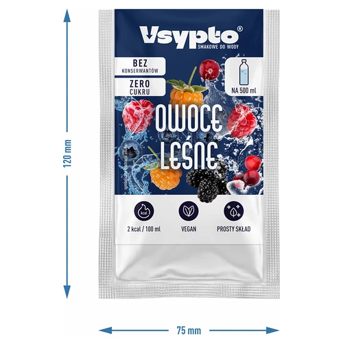 VSYPTO metsamarjade maitsega, 3 g - 4