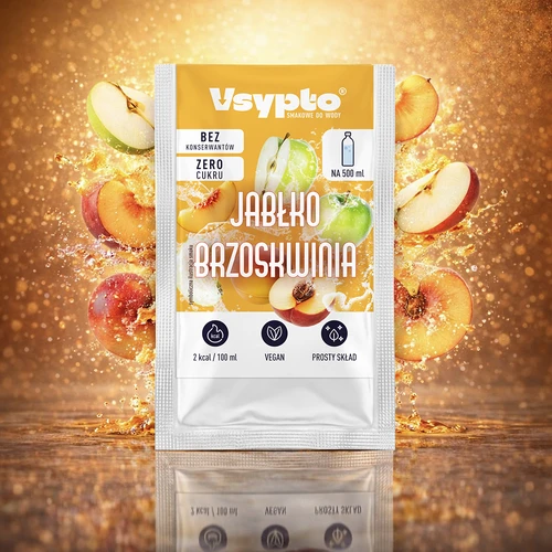 VSYPTO õuna-virsiku maitsega, 3 g - 5