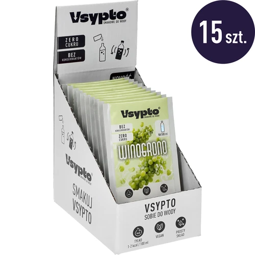 VSYPTO viinamarja maitsega, 3 g - 9