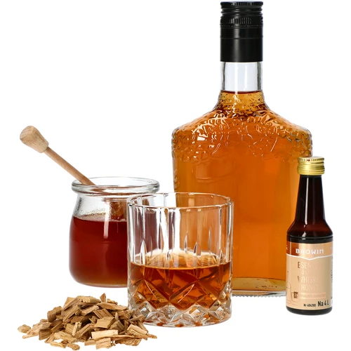 Whisky Honey maitsega essents 4 liitrile – 40 ml - 4