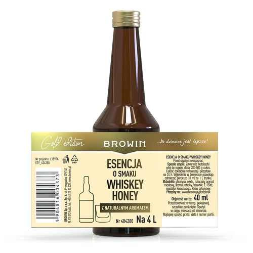 Whisky Honey maitsega essents 4 liitrile – 40 ml - 7