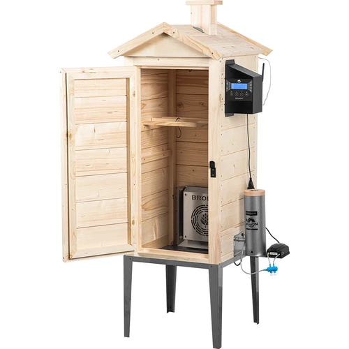 Wi‑Fi-ga suitsuahi, 200 L - dragON WOOD 100IQ elektrilise küttemooduli ja juhtseadmega - 2
