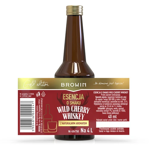 Wild Cherry Whiskey maitseessents 40 ml - 4