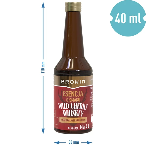 Wild Cherry Whiskey maitseessents 40 ml - 6